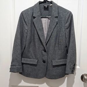 BDG women's gray, fully lined jacket, two front pockets,  button down. S…